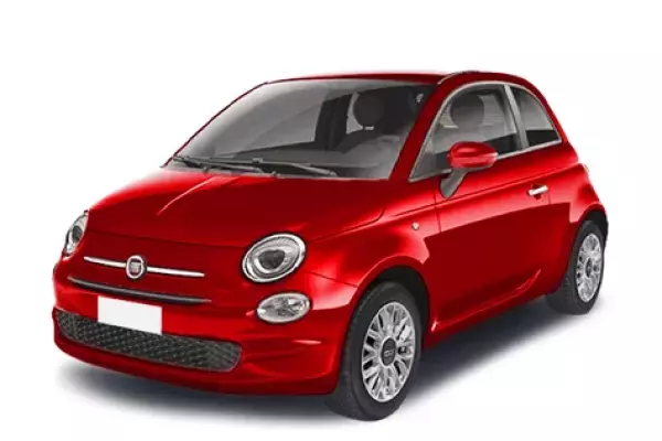 Fiat 500 for rent in Rome
