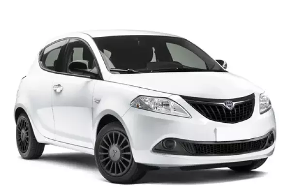 Lancia Ypsilon for rent in Catania