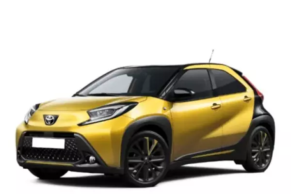 Toyota Aygo X for rent in Naples
