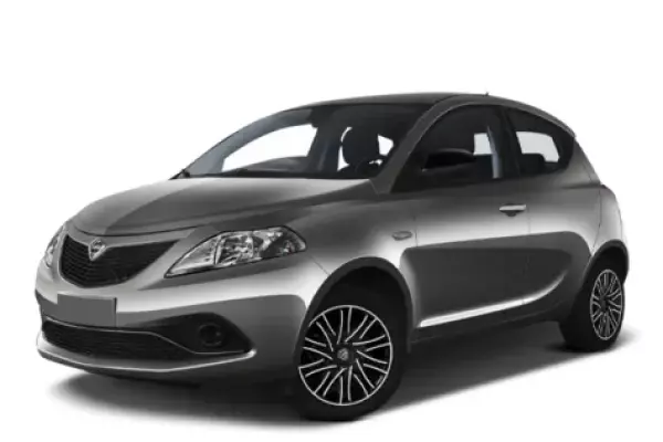 Lancia Ypsilon for rent in Italy